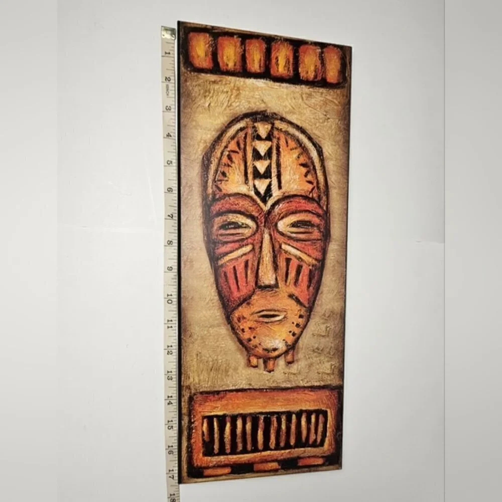 Beautiful Tribal Wall Art - 3 Piece Set